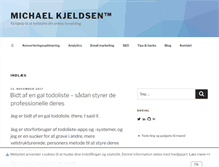 Tablet Screenshot of michaelkjeldsen.com
